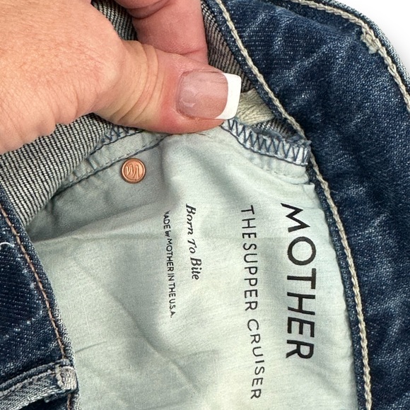 MOTHER SUPERIOR DENIM The Super Cruiser NWT Born to Bite Distressed jeans SZ 28 - Picture 12 of 12